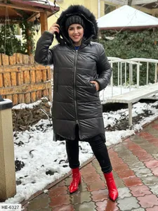 Пальто HE-6327 Фабрика Моды