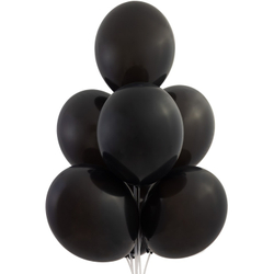 Черный воздушный шар, 36 см
