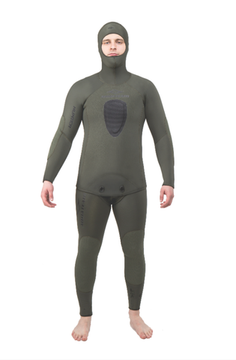 Гидрокостюм Aquateam Hunter 7мм ультраспан/открытая пора олива