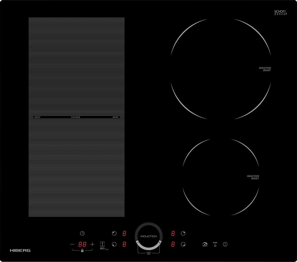 Варочная поверхность Hiberg i-MS 6049 B