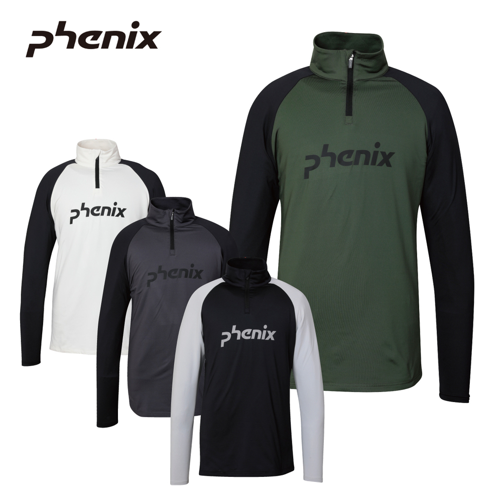 PHENIX  пулон мужской ESM23LS13 PH Logo Inner Jacket WT