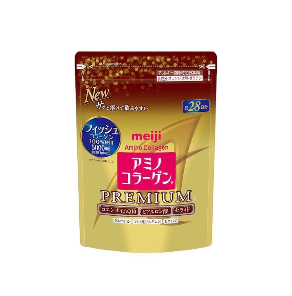 Meiji Collagen Premium Премиум Амино-Коллаген морской в порошке, на 28 дней