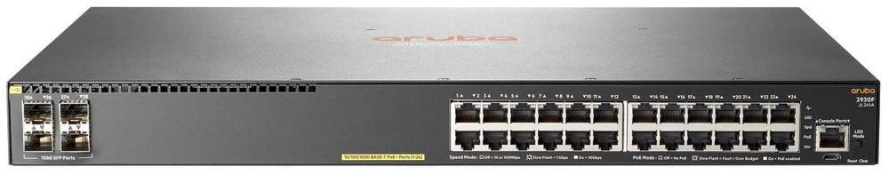 Коммутатор HP Aruba 2930F JL261A Коммутатор HP Aruba 2930F JL261A