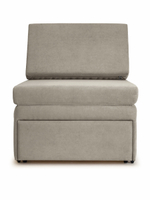 Кресло-кровать "Миник" 70 см, велюр Dream Beige