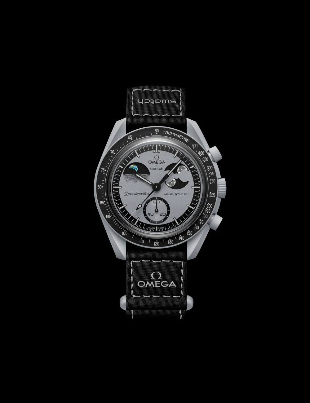 Наручные часы OMEGA x Swatch Moonswatch Earth Phase