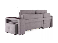 Диван угловой Smart 4 Б3-1Пф-2Т-Б4 Велюр Кашемир 890