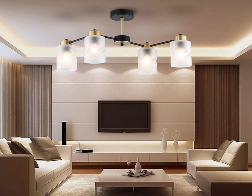 Ambrella Люстра на штанге со стеклянными плафонами Loft TR303324