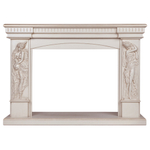 Портал Real Flame Diva 33 WT Белый дуб с золотой патиной