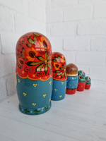 Матрешка "с курочкой" традиция 5мест