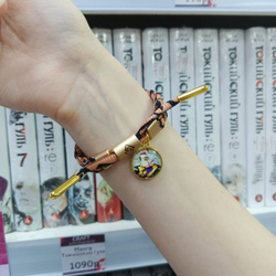 Плетёный браслет "Genshin Impact / Геншин - Итто"