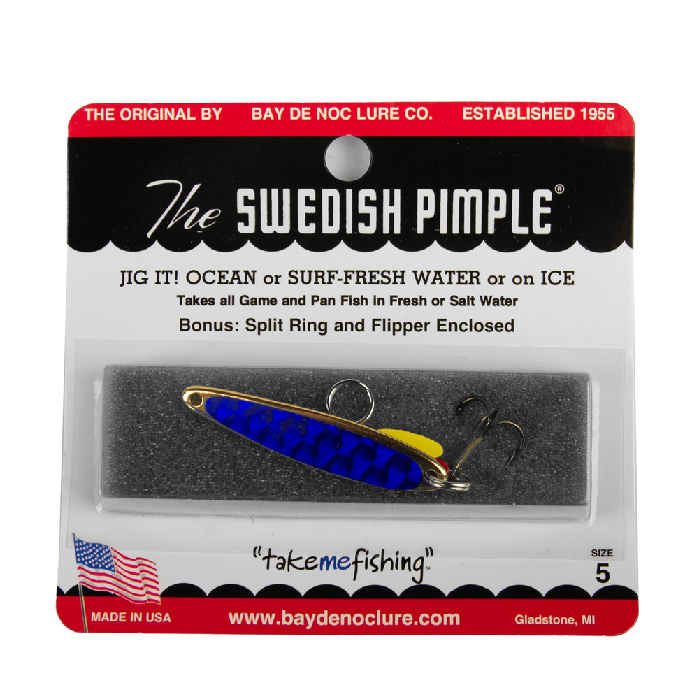 Блесна Bay de Noc Swedish Pimple #5 (48мм, 9.3гр)