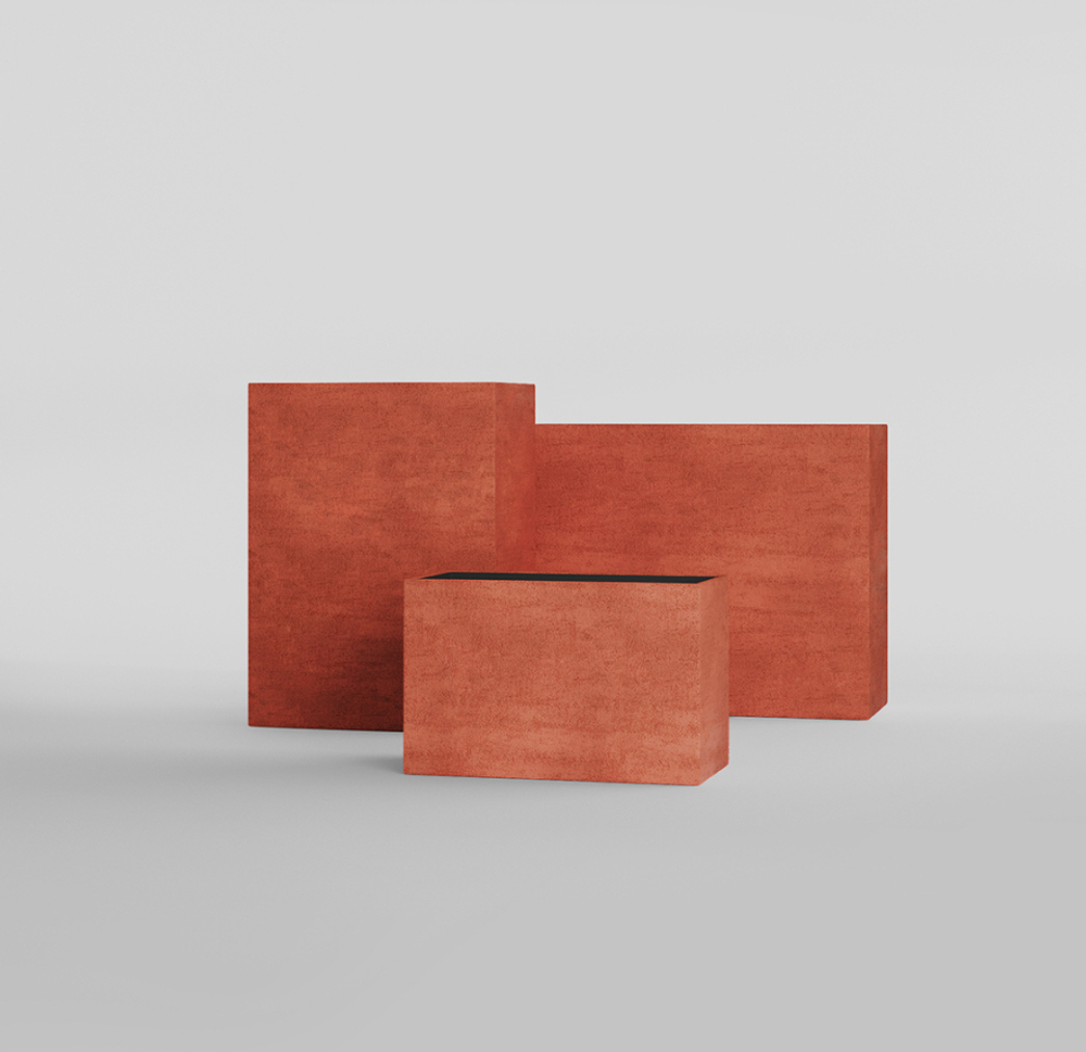 Кашпо, коллекция Color, форма DEVIDER