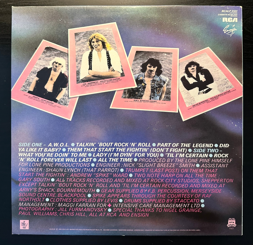 Spider - Rock 'N' Roll Gypsies (Англия 1982г.)