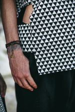 Мужская безрукавка-жилет Монохром