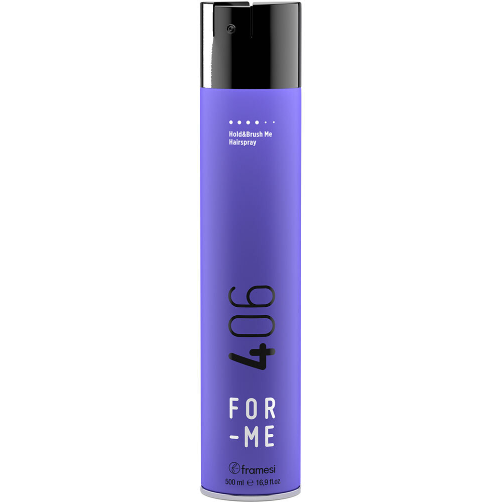 FRAMESI FOR-ME 406 HOLD&BRUSH ME HAIRSPRAY, 500 ml