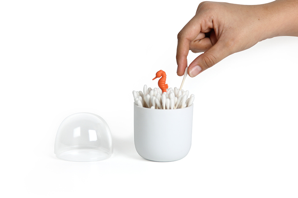 Контейнер для ватных палочек seahorse