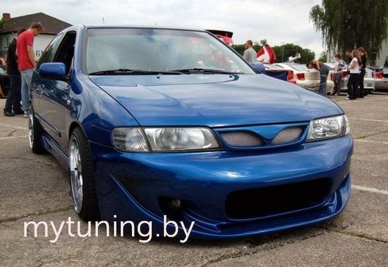 Передний бампер VS на Nissan Almera N15