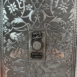 Поднос "Традиционный" с ручками 30*20см/ACAR. Турция (серебристый)