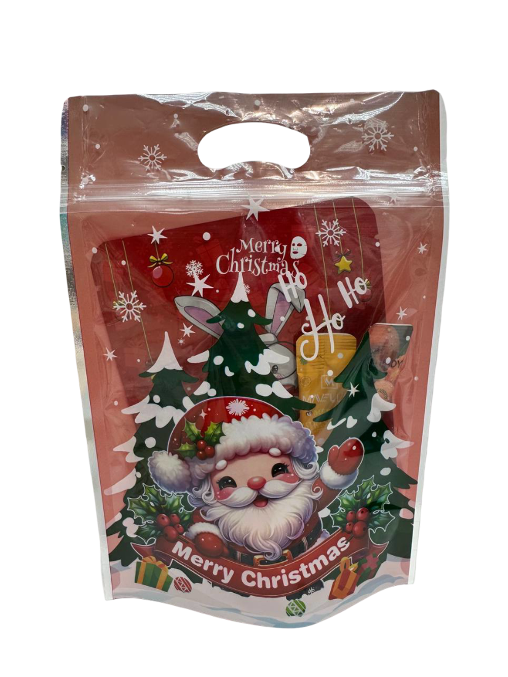 Подарочный набор в пакете "Дед мороз"