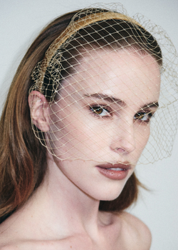 Вуаль классическая капучино