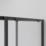 Душевой уголок Niagara Nova 80х80 NG-6822-34BLACK профиль Черный матовый стекло прозрачное
