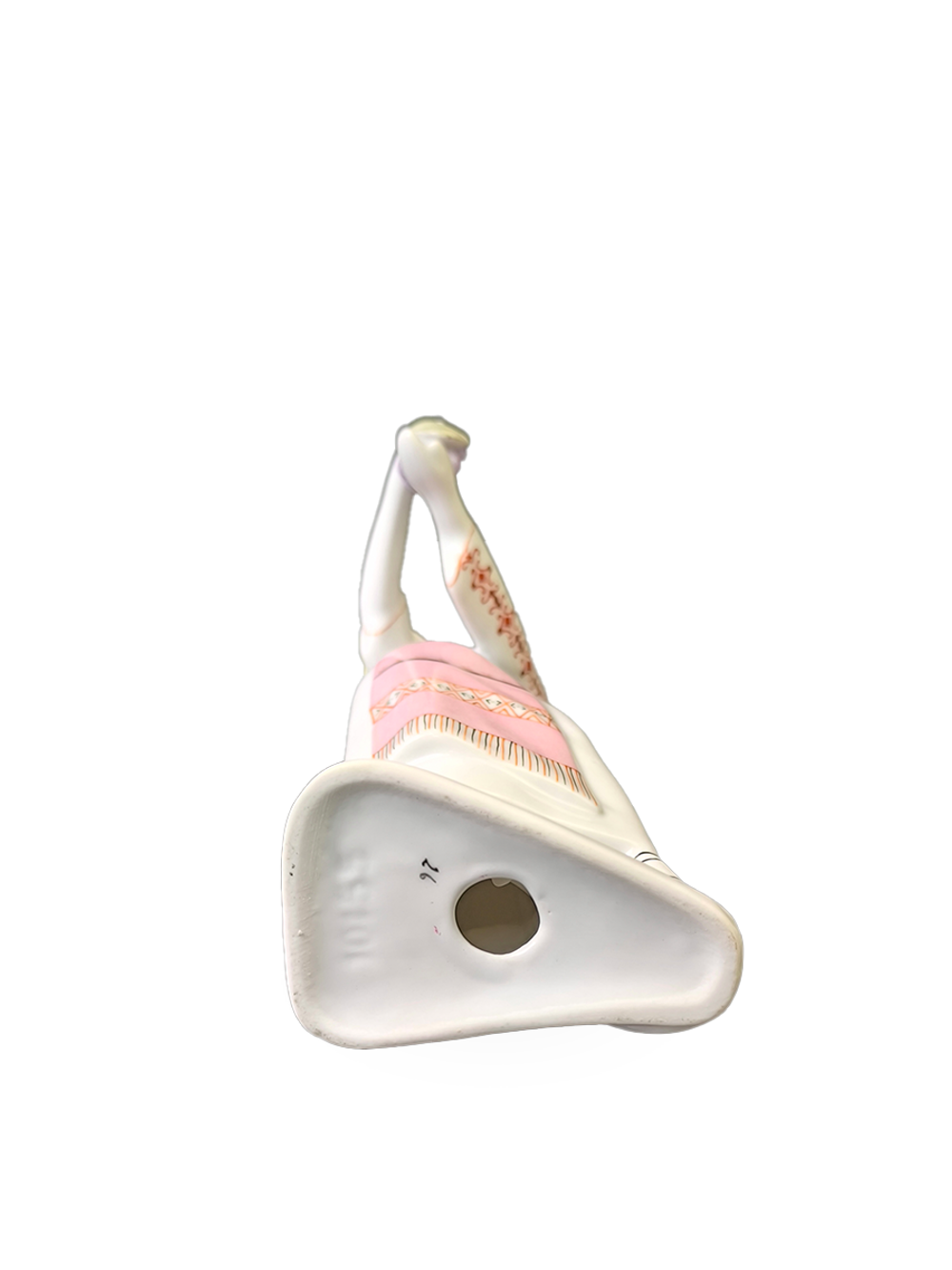 Фарфоровая статуэтка "Девушка с виноградом"