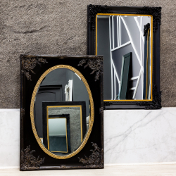 Зеркало настенное Объект мечты Зазеркалье Орели блэк OM-21052618