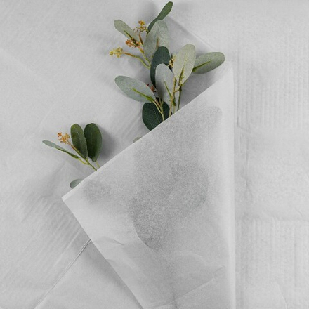 Бумага тишью "Нежность" 50*70см Серая (40л)