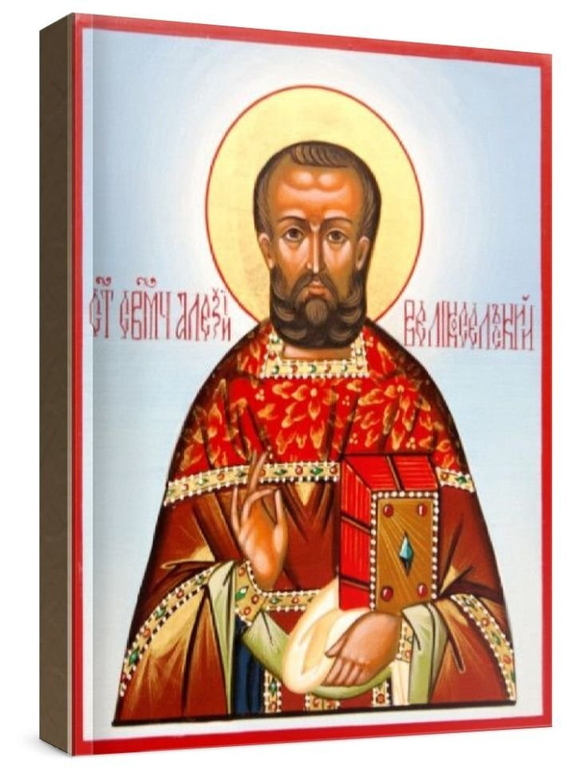 Алексий Великосельский (рукописная икона)