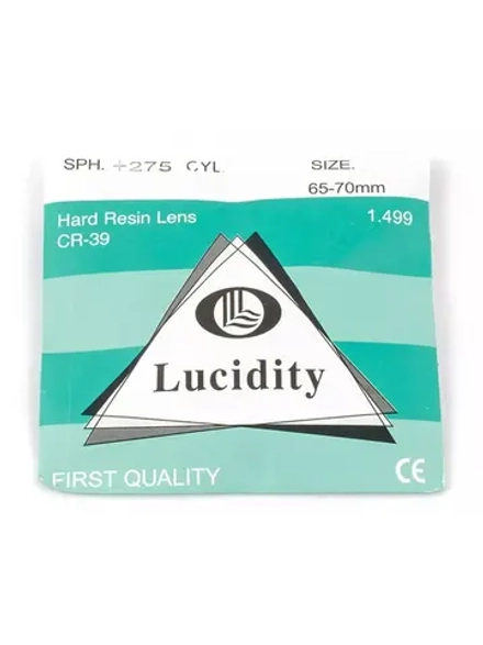 Полимерные линзы CR-39 1.49 D70 -3.00
