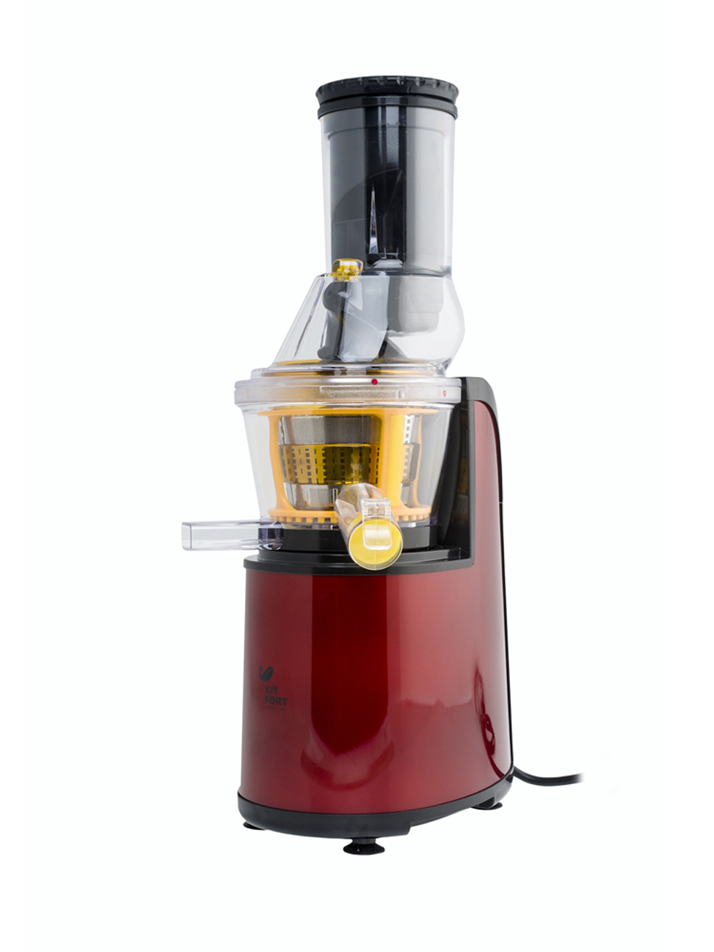 Соковыжималка Kitfort KT-1102-2 бордовая