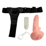 Мужской вибрострапон 21см на трусиках Baile Ultra Passionate Harness Baile BW-010058