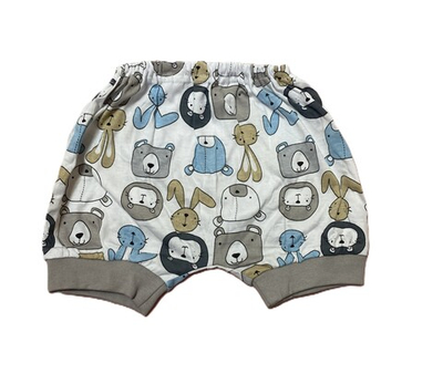 Пыжики-шорты (трусы на памперс) из кулирки (100% хлопок) на рост 86 см