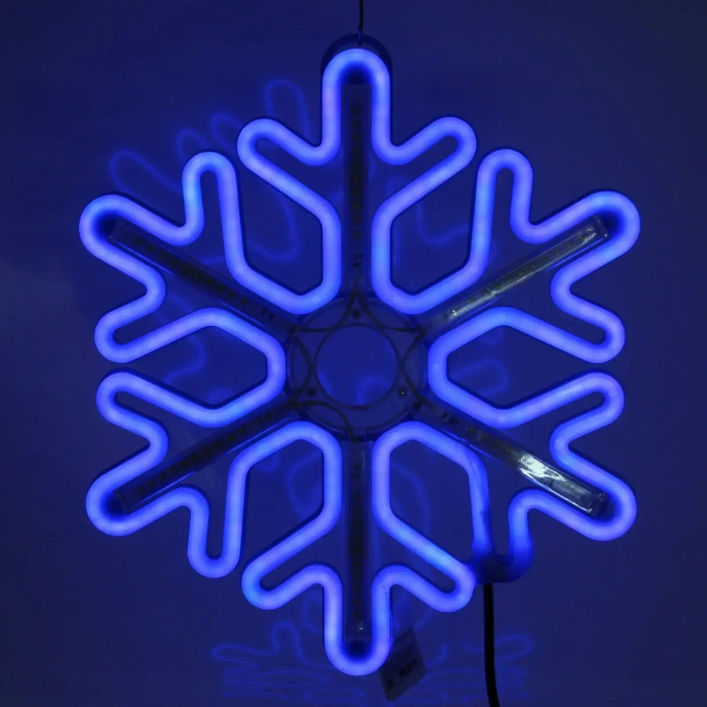 Фигура светодиодная «Снегопад» 38 см, 480 ламп LED, авторежим, 220V, Синий