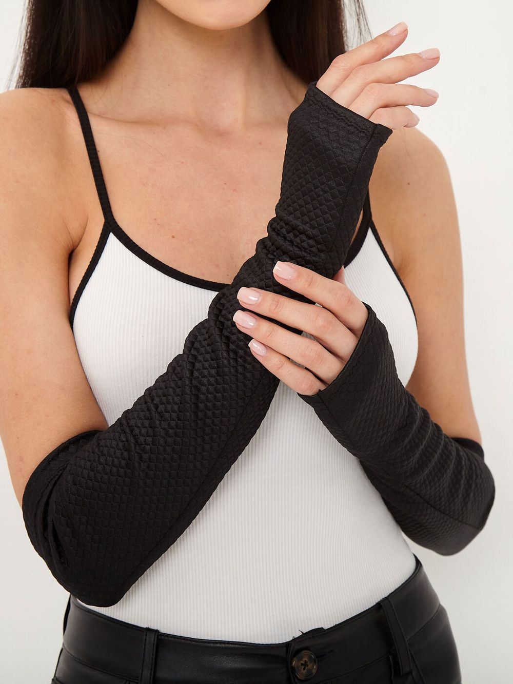 Перчатки трикотажные