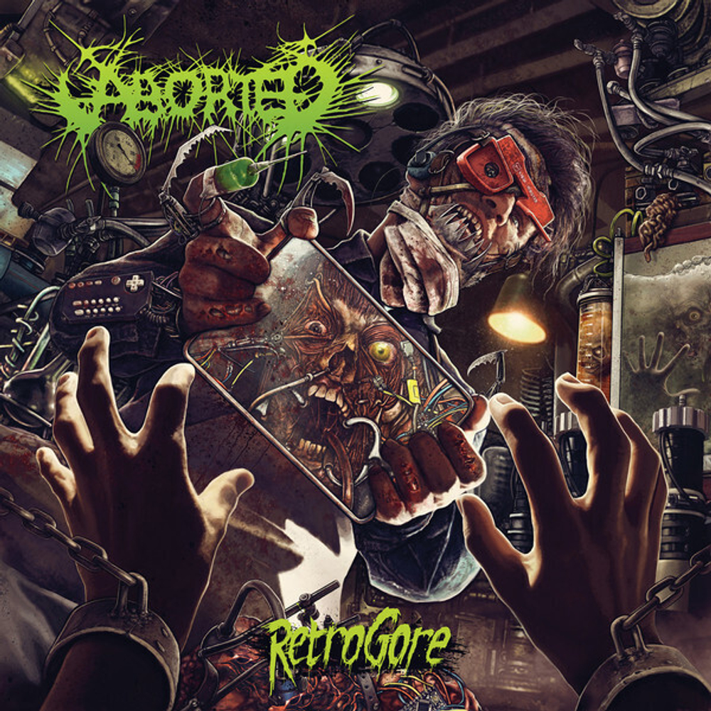 ABORTED Retrogore 2016, музыкальный компакт диск, Российское издание