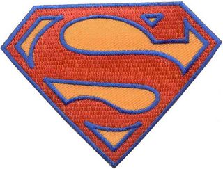 Нашивка Superman большой