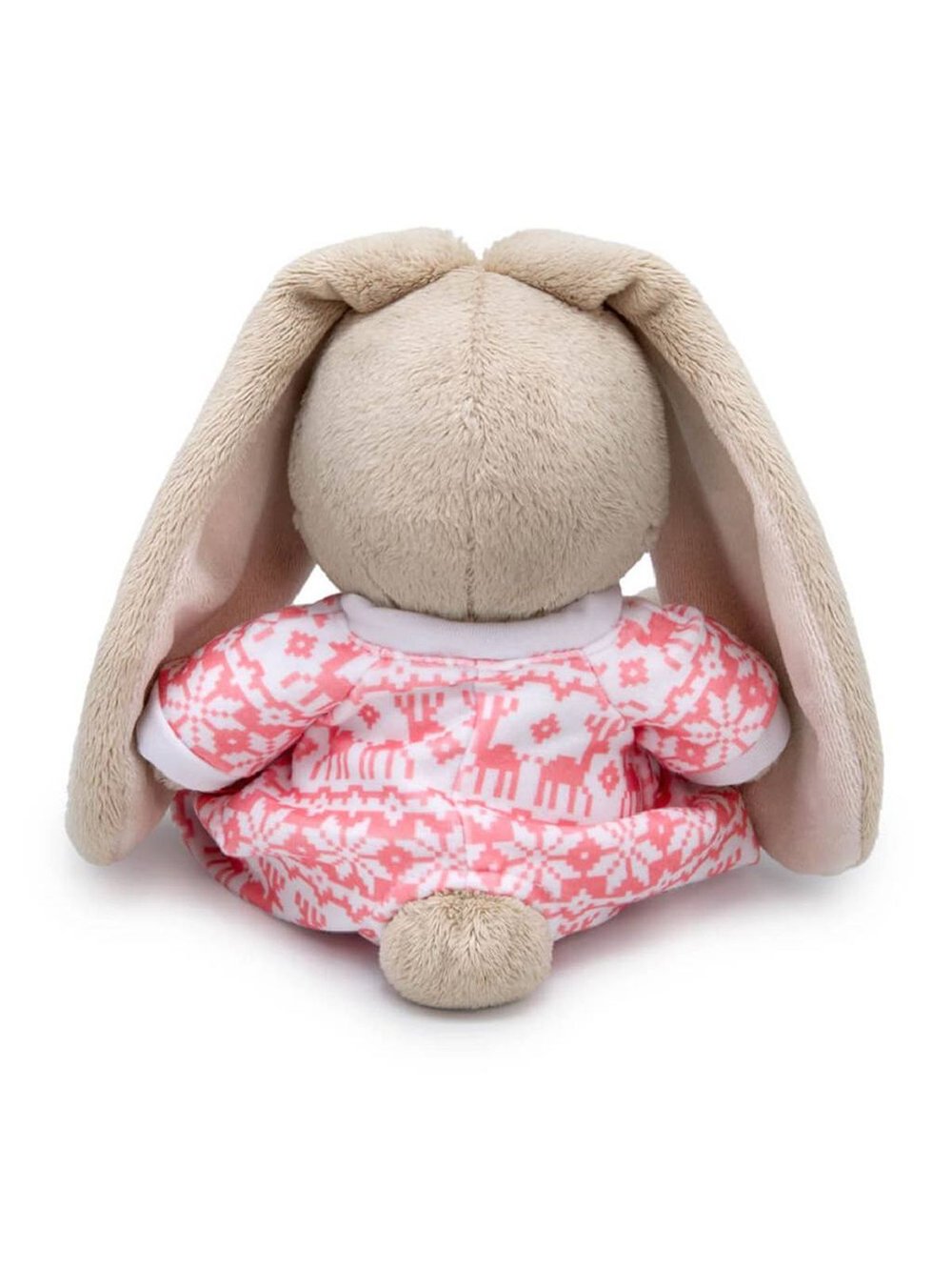 Мягкая игрушка Зайка Ми в зимней пижамке 15 см