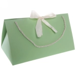 Пакет подарочный «Бант» 15.5*27*14 см, микс