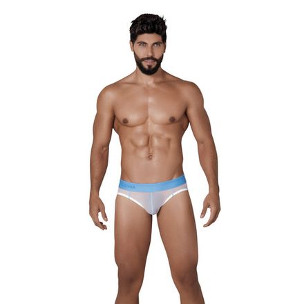 Мужские трусы брифы белые Clever Moda HUNCH BRIEF 131301