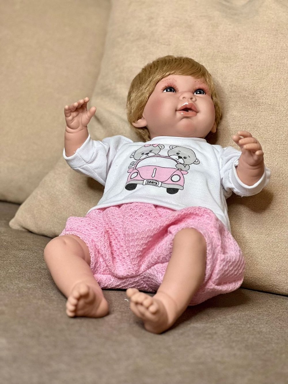 Кукла Berbesa мягконабивная 45см Daniela (4507K)