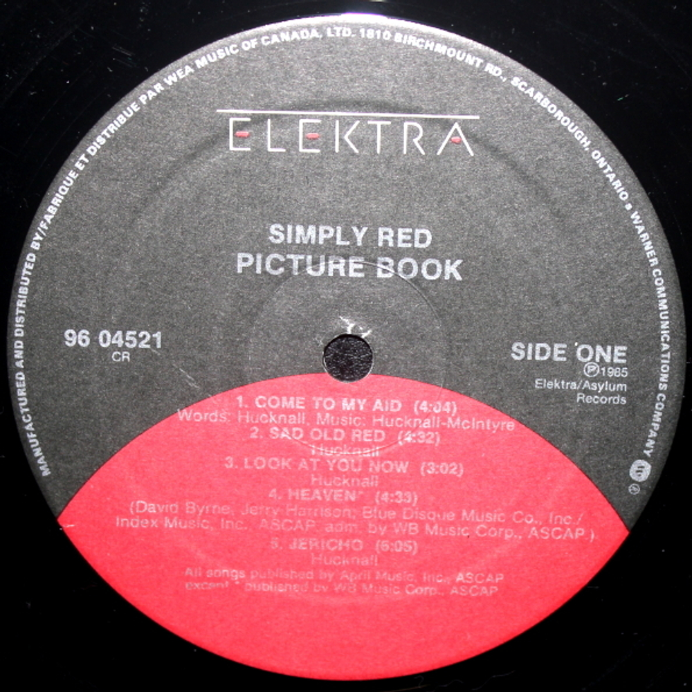 Simply Red / Picture Book (LP)