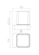Дозатор мыла WONZON & WOGHAND LOTTE, Брашированное золото (WW-5252-BG)