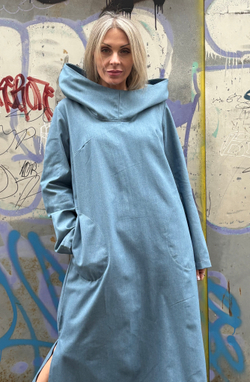 Платье Assassin /джинс голубой