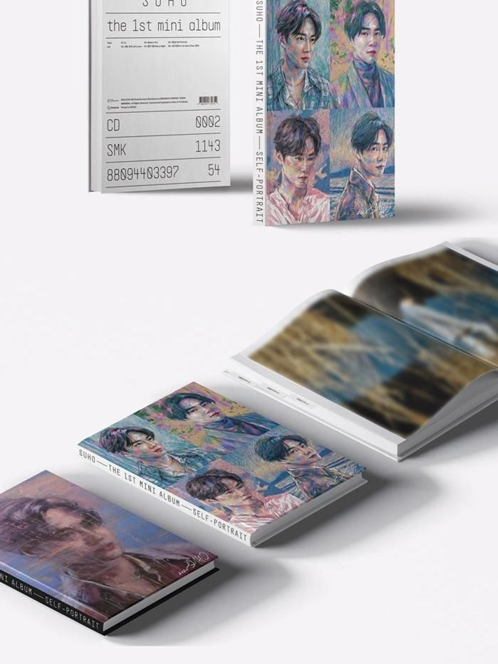 Альбом EXO Suho - Self-Portrait 1st Solo Mini Album RANDOM Version