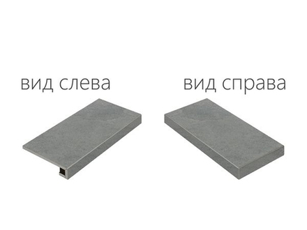 Ступень Угловая правая Materia Carbonio Scalino Angolare Destro 60 патт/Ретт