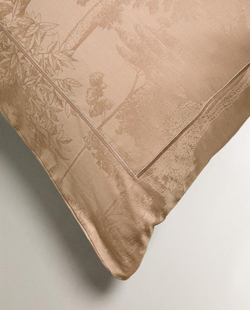 ZARA HOME САТИНОВАЯ НАВОЛОЧКА, РОЗОВЫЙ