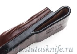 Чехол кожаный коричневый ZT 0562фотография - 3