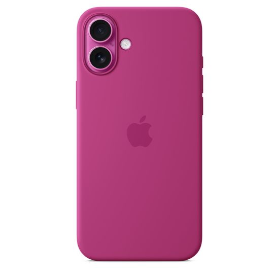 Apple Silicone Case with MagSafe iPhone 16 Plus Fuchsia
