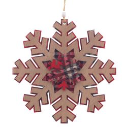 GAEM Украшение новогоднее "Снежинка", L15 W0,5 H15 см, 3в.